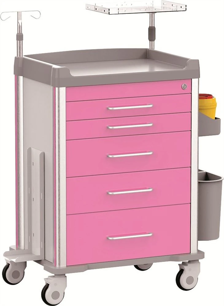 Mobile Emergency Treatment Cart Trolley